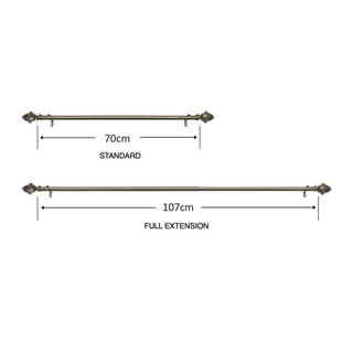 新款直销设计生产窗帘杆 挂毯杆 罗马杆 金属杆 装饰挂杆 外贸出