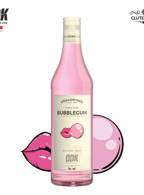 ODK泡泡糖糖浆特调风味 750ml/1kg 意大利进口 调酒