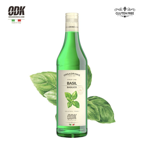 ODK罗勒风味糖浆750ml/1kg 意大利进口调气泡水调酒调咖啡茶