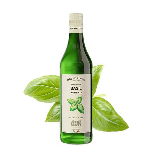 ODK罗勒风味糖浆750ml/1kg 意大利进口调气泡水调酒调咖啡茶