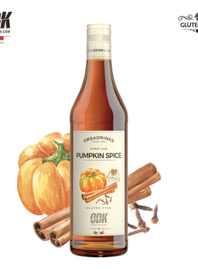 ODK意大利进口 香料南瓜风味糖浆750ml/1kg