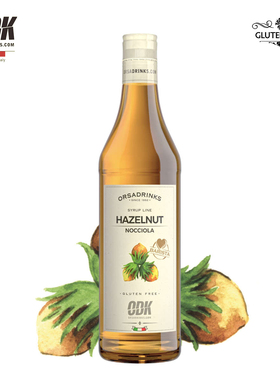 ODK榛子风味糖浆750ml/1kg 意大利进口榛果本色 经典风味
