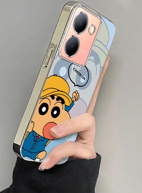 适用vivoy78手机壳新款y77e校服小新y76s硅胶保护套vovoy7s全包y78十防摔y73s外壳viviy75s男5g女y72t卡通m