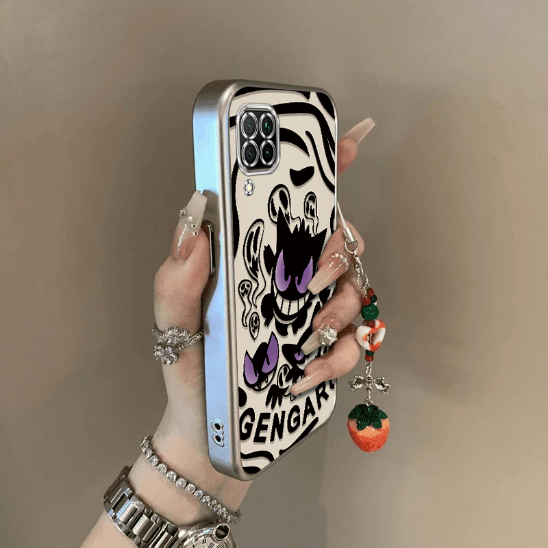 适用华为nova6手机壳新款nove7se全包防摔nowa65G版大头耿鬼镂空novo8pr硅胶n0va外壳N6保护5G套note软壳