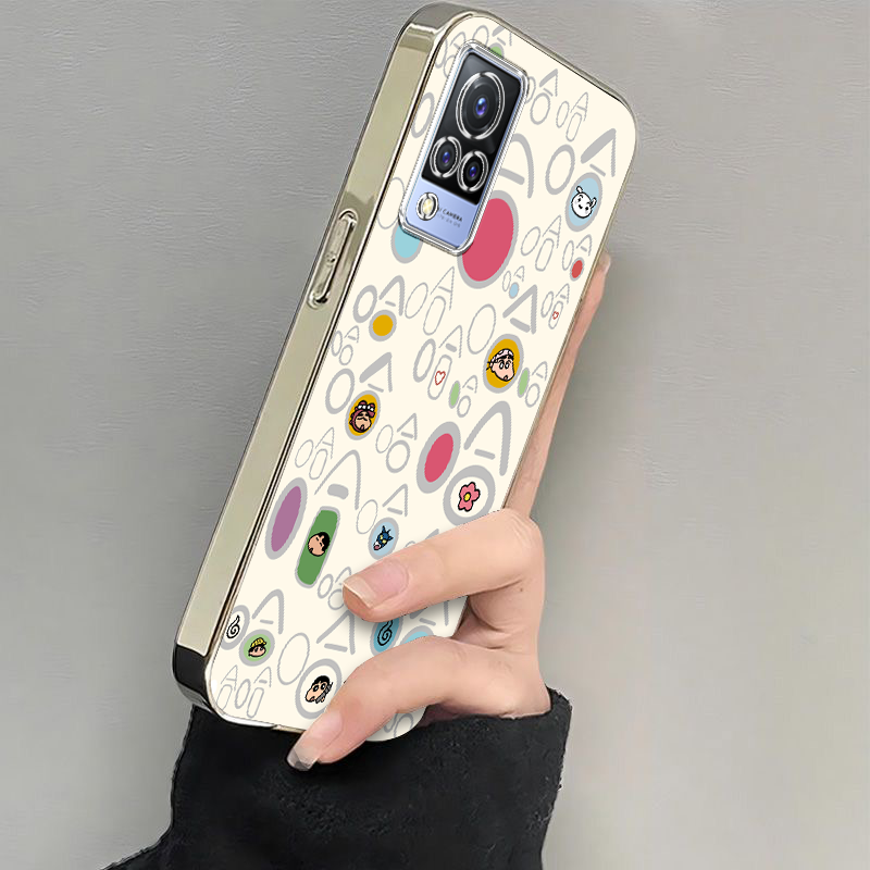 适用vivoS9手机壳S9e新款S7硅胶S7t保护套vivo全包vovis防摔vivis软外壳viv0男vivs女vos步步高vⅰvo哈哈小新