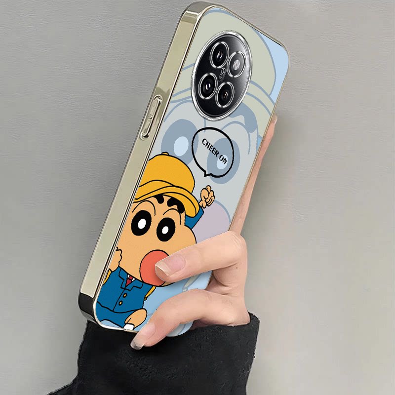 适用小米civi4pro手机壳新款civi3保护套civi2全包防摔civi1s软硅胶曲面屏外壳cviv卡通可爱校服小新cv男女