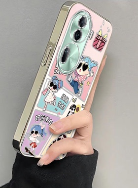 适用OPPOReno11手机壳OPPO新款Reno11Pro5G套OPPORone115G软壳硅胶Reon系列全包防摔好运女孩OPP0PP0PPOR卡通