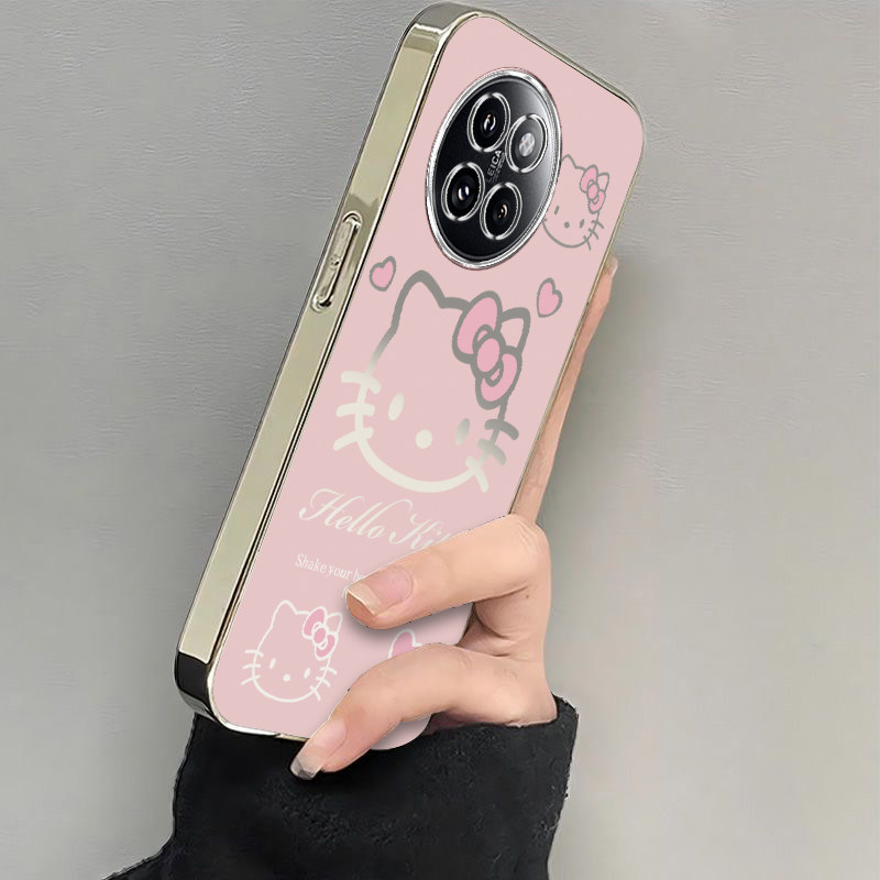 适用小米civi4pro手机壳新款civi3保护套civi2全包防摔civi1s软硅胶曲面屏外壳cviv卡通可爱粉色kt猫cv女生潮