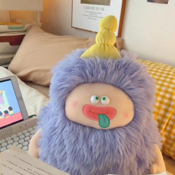 丑萌沙发摆件玩偶网红搞怪抱枕小怪兽毛绒公仔生日礼物女生学生党
