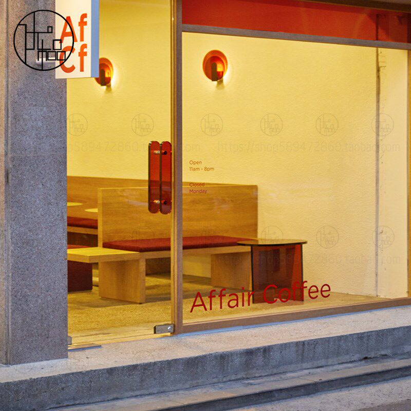 亚克力玻璃门水晶大拉手褐色透明单孔推拉门把手商铺玻璃大门扶手