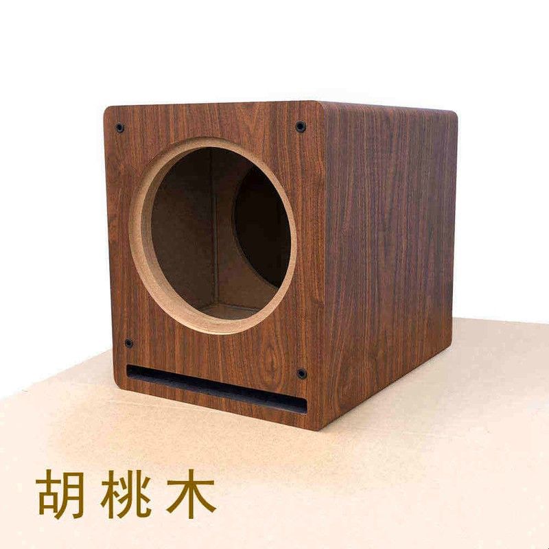 10寸低音炮全频音箱空箱体迷宫型超重低音汽车2.1/5.1喇叭外壳图片