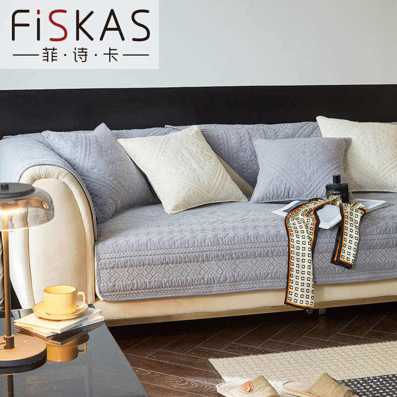 2025新款简约现代纯棉沙发垫布轻奢高级感四季通用沙发盖布套罩巾,居家布艺,沙发垫,淘宝优惠券,粉丝福利购,淘宝优惠卷