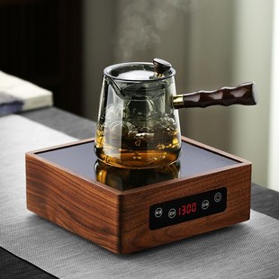 大容量办公室 侧把壶煮茶器玻璃泡茶壶家用花茶壶单壶烧水茶具新款