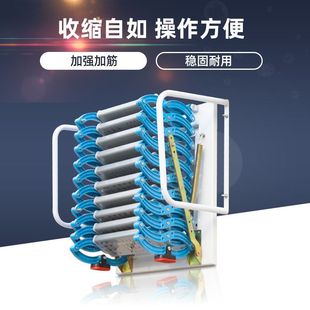 阁楼伸缩楼梯室内外家用升降摺H叠户外平台隔层复式 壁挂式 收缩梯
