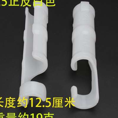 新品大棚压膜卡j塑料黑夹子卡槽卡扣卡簧骨架薄膜固膜卡子塑料卡