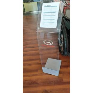 广汽传祺亚克力参数牌参数牌汽车展示架价格水牌车展立牌广告牌架