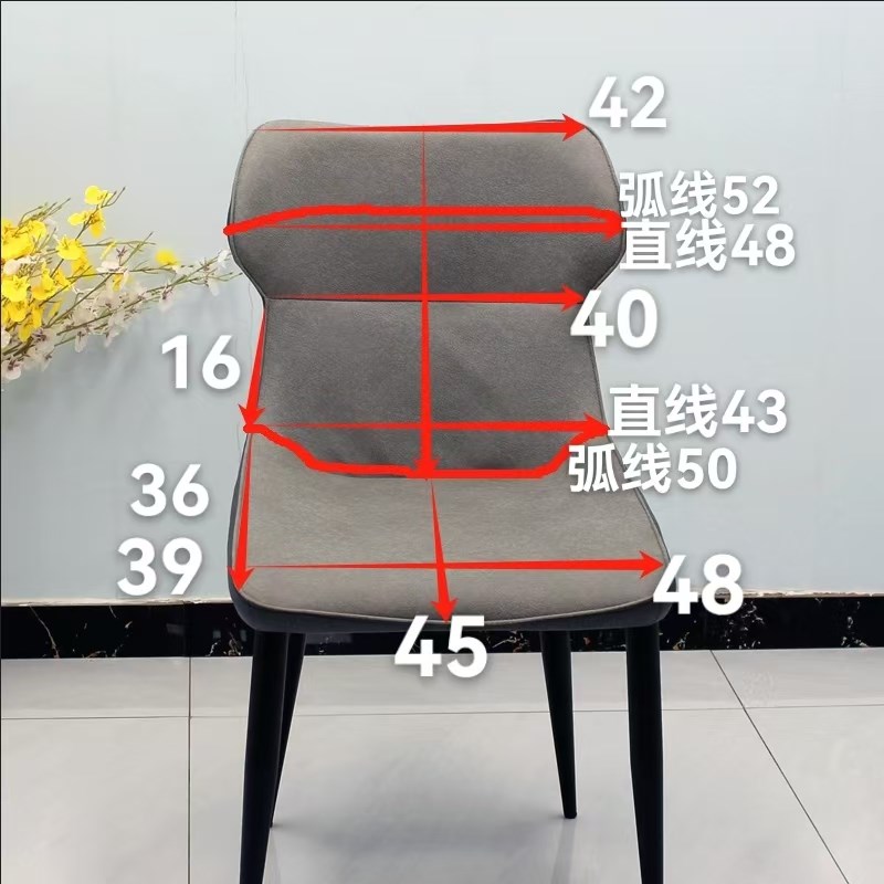 热销餐桌娃娃椅子套罩全包加厚座椅套罩凳子罩套轻奢北欧风靠背保