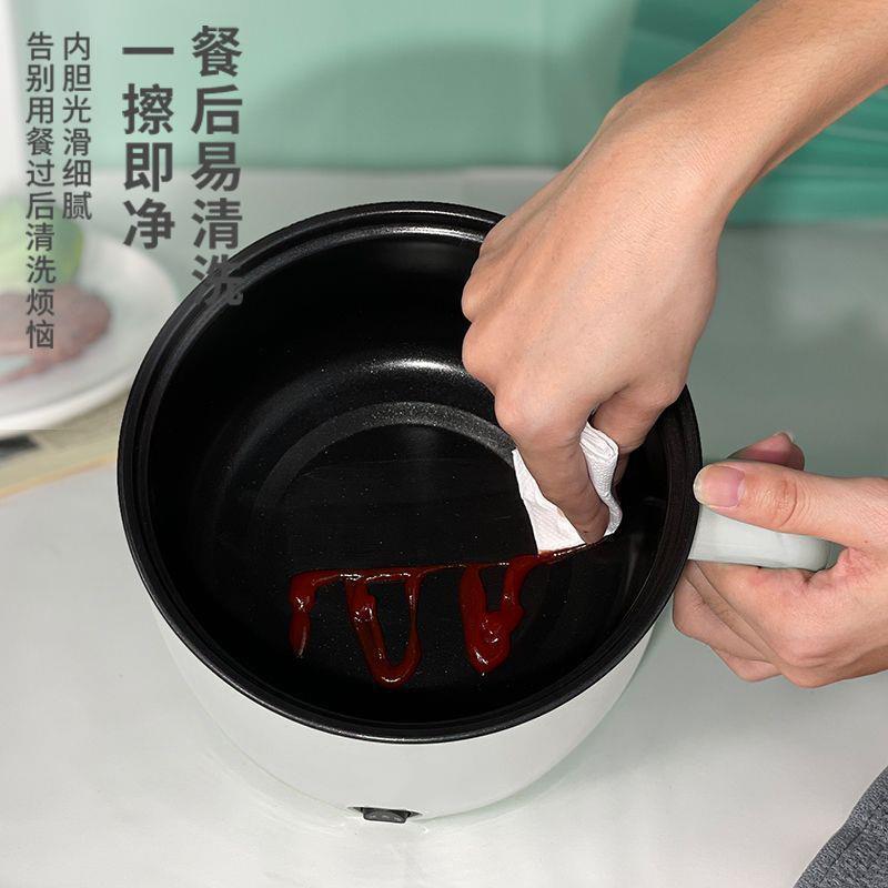 热销小电锅多功能宿舍学生电煮锅小型迷你蒸煮一体的专用蒸笼竹蒸