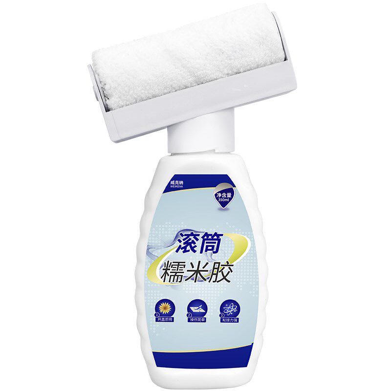 热销免调型滚筒刷墙纸糯米胶专用贴墙布胶水粉环保基膜粘墙壁纸修