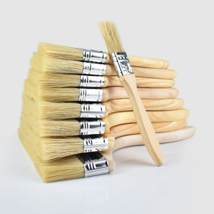 热销棕毛刷清洁扫灰刷混猪鬃油漆刷烧烤刷混鬃猪毛刷长毛刷子硬毛