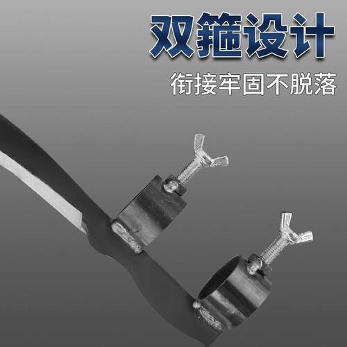 热销锰钢槟榔刀高空修枝镰刀多功能农用农具割水草刀高空摘果家用