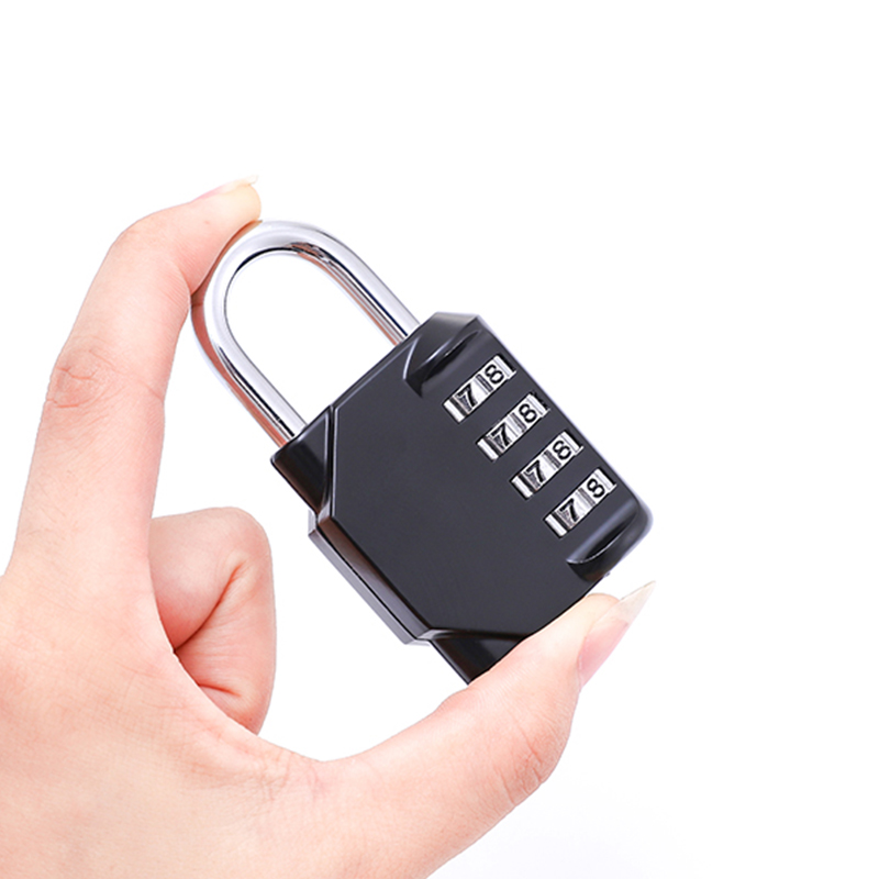 热销防盗密码挂锁健身房宿舍整体橱柜锁防水柜门锁行李箱车筐书包