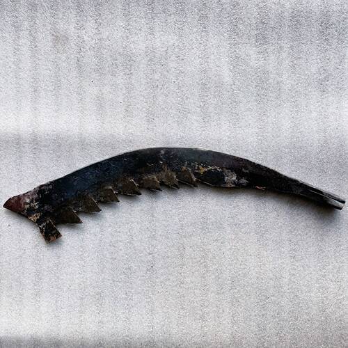 热销船用割草刀 加长草钩锚刀 铸铁加厚加长大草钩刀螺旋桨割水草