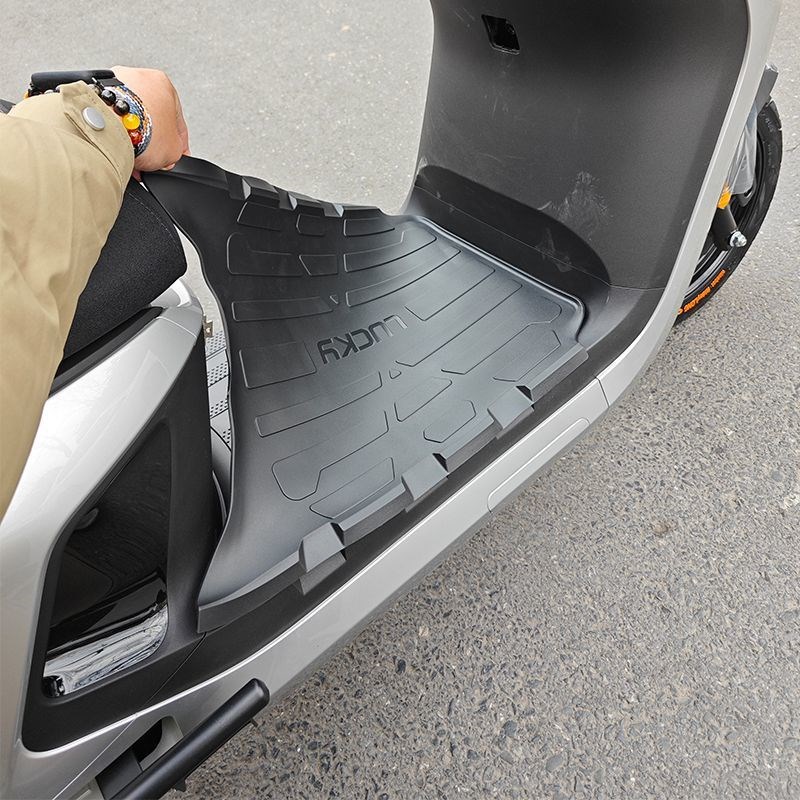 热销适配九号N370c/N380c/N385c脚垫加厚防滑前置橡胶脚垫改装配