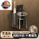 德国进口卫生间牙刷牙膏置物架免打孔壁挂式 刷牙杯漱口杯收纳挂架