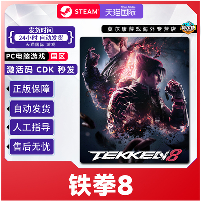 Steam 铁拳8 TEKKEN 8 国区激活码CDKEY 正版PC游戏 现货秒发