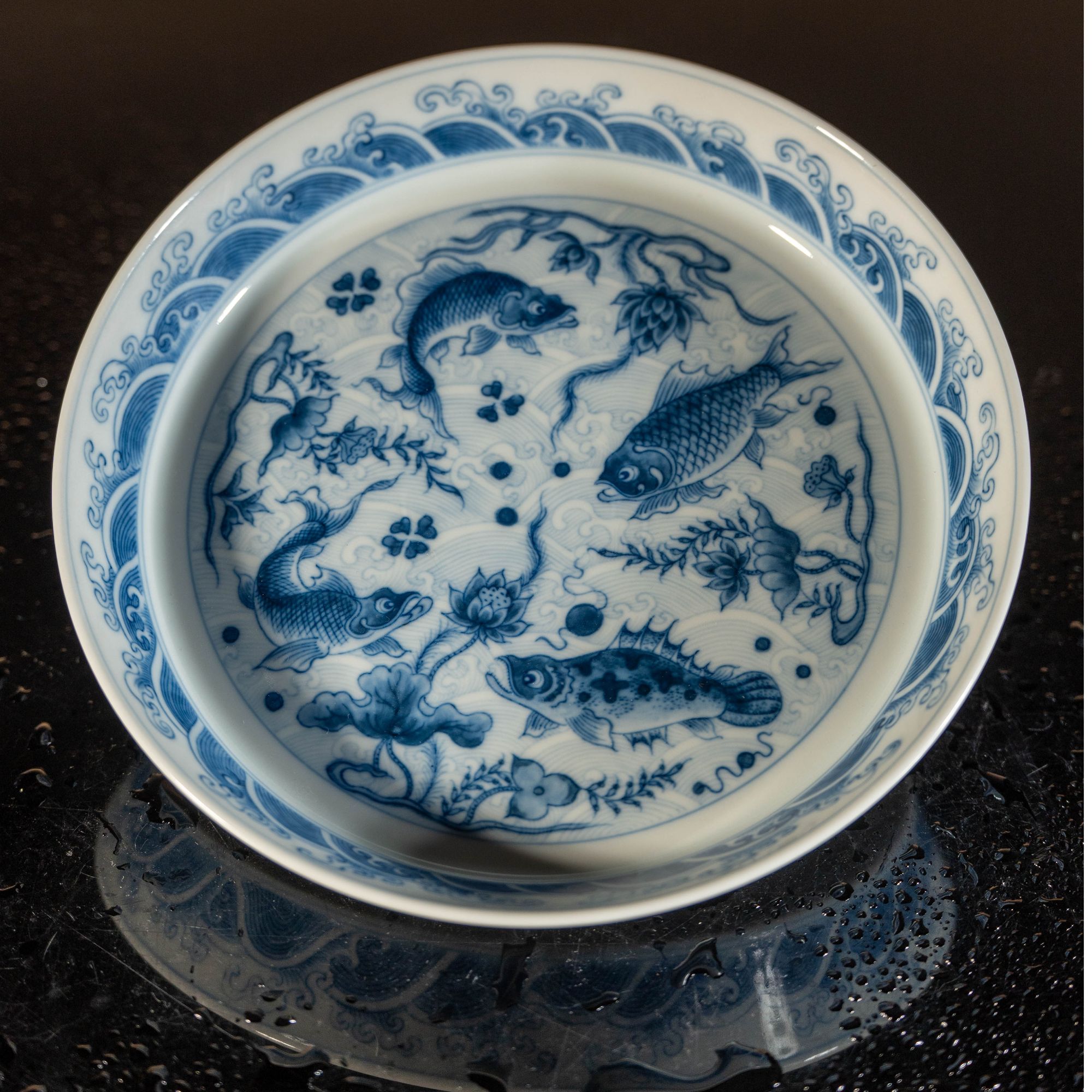 【墨舍名窑】望月怀古淡海水鱼藻壶承wyhg1068