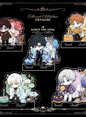 光与夜之恋好利来联动立牌吧唧徽章装饰摆件礼物齐司礼萧逸查理苏