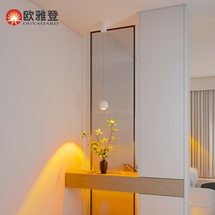 日落夕阳入户玄关吊灯氛围灯可升降吊线灯卧室床头灯小山丘照画灯
