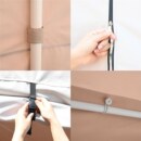 户外家用3X6米停车篷汽车专用雨篷夜市摆摊广告遮阳棚展会帐篷