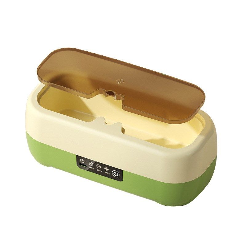 多功能眼镜清洗机震动清洗器便携迷你电动牙套清洗家用