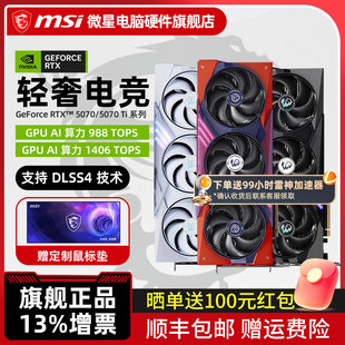 神龙魔龙台式 5070Ti 机电脑游戏独立显卡 RTX5070 MSI微星