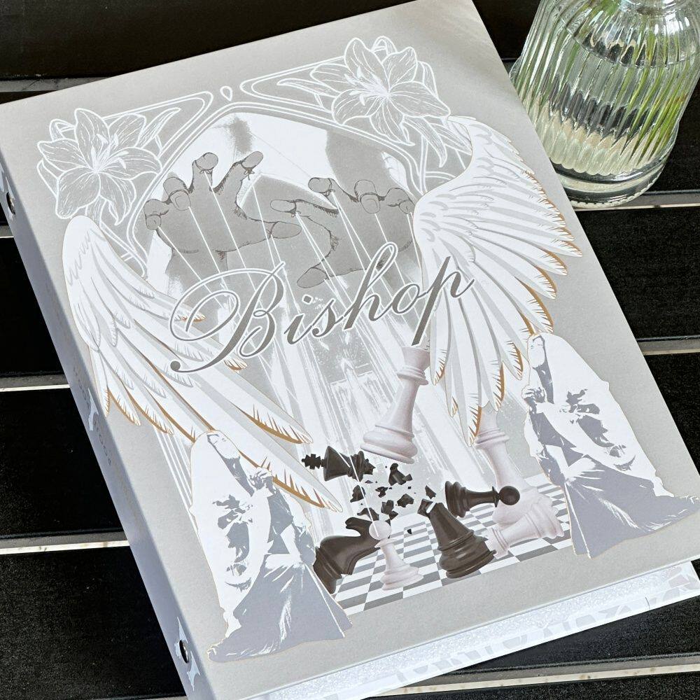白教主卡册三寸明星小卡拍立得收纳册四宫格高颜值ins风活页相册
