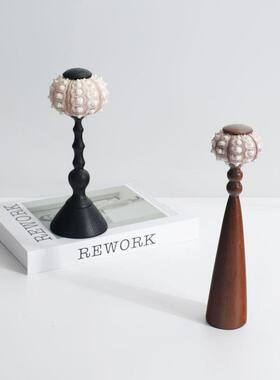 板现代轻奢艺术海螺对售摆件样间楼一处客厅软装饰品GD-H277工艺