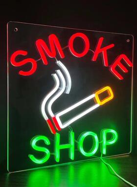 跨亚境马逊霓虹灯发光招牌标识LED广围灯A1酒吧告氛牌房间装饰