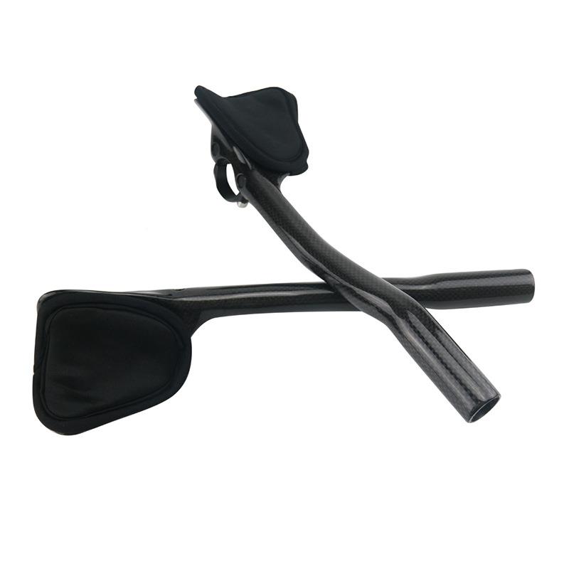 RLSL无T副-把3K亮延伸把手休息单车配件自行X车标量大价优碳T纤