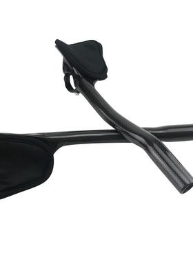 RLSL无T副-把3K亮延伸把手休息单车配件自行X车标量大价优碳T纤