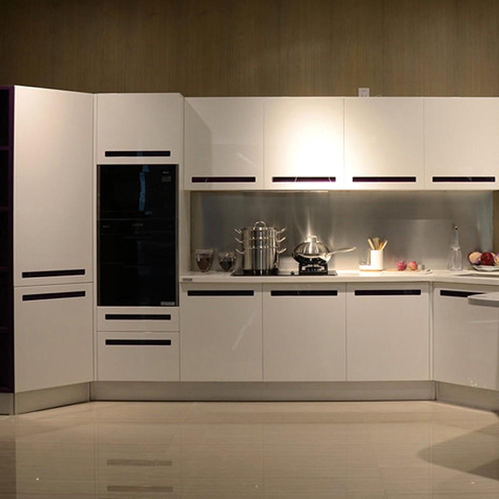 烤珠漆光壁纸自粘PC贴纸波音软片橱柜衣柜翻新V墙纸厨房627防油贴