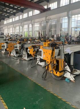 UTF50CNC不管锈钢铜铁伺服智能控弯管机全自动数三铝维圆管弯机厂