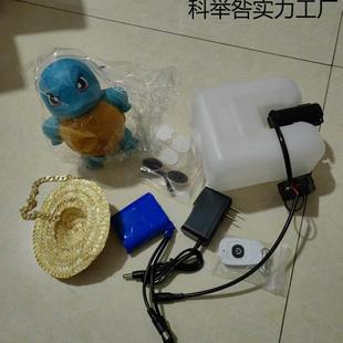 车载水杰尼车尾喷友水滴滴呲水遥控浇个朋车外挂件喷科举咎#7龟杰