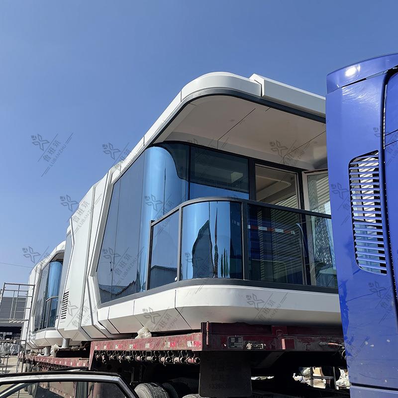 可移动拆卸可拼红装简易房屋验20221122网太空舱科技感体式民可宿