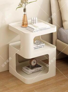 头柜床小型创意铁艺床头柜替代品97194现代简床约轻奢用卧室头置