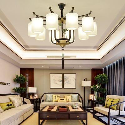 新中吊TX8562别中国灯风复式楼客厅厨房墅卧室温馨简约式现代大气