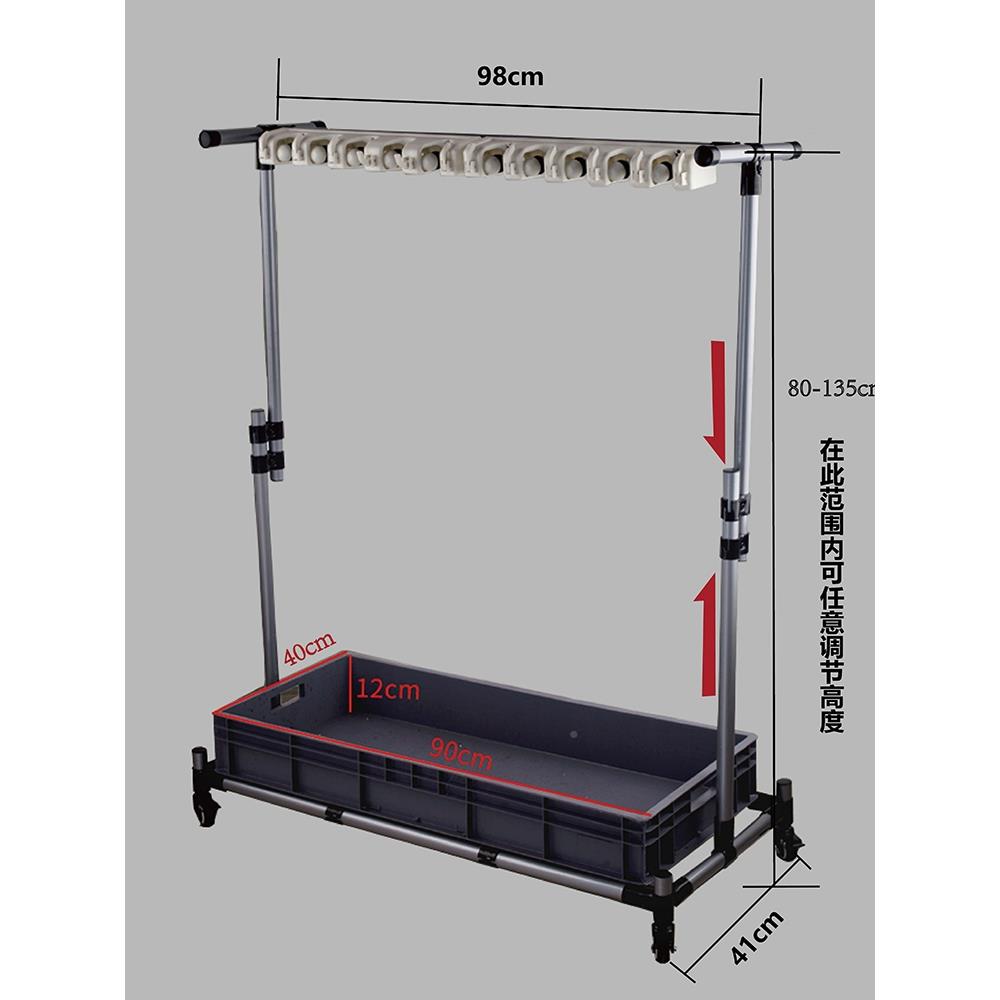 ?钢可移动拖把挂架钩落地锈式放挂扫把墩布不置物Fhmgfzff架子收