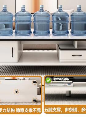 茶几厅型家用2025客新款岩板小户桌子现67326代简电视柜组合约玻