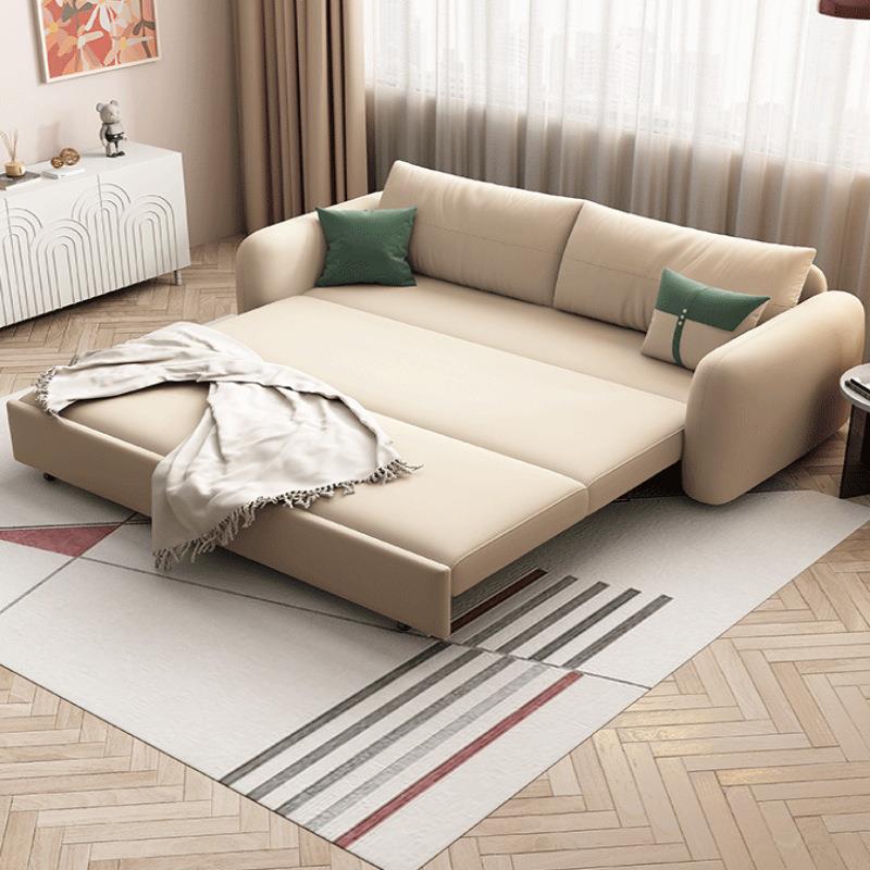 沙用发拉床两可折叠推伸缩小型多功能一DRO体客厅单双户人储物奶